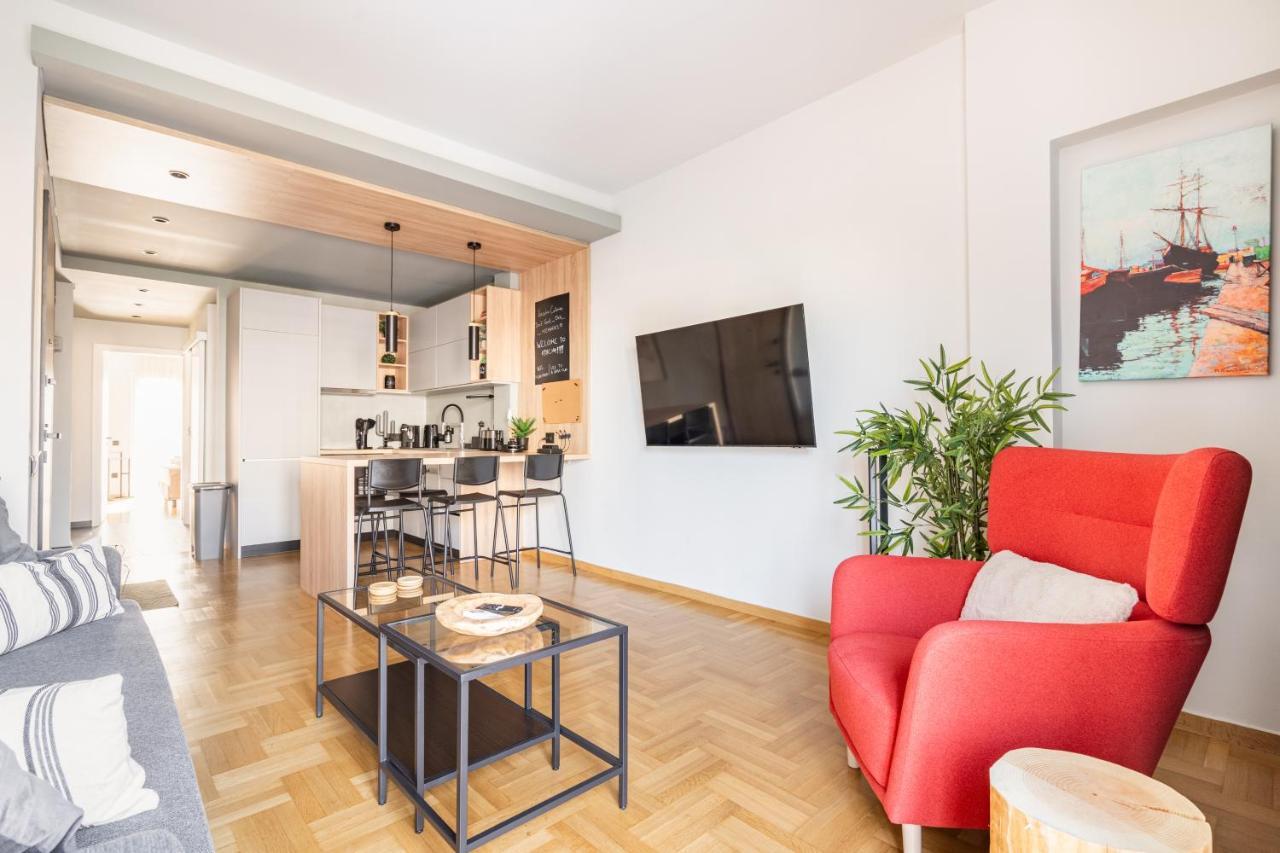 Athena Blue Lux Apartments 2Br 2Ba With City Skyline View, Near Kolonaki Athens Exterior photo