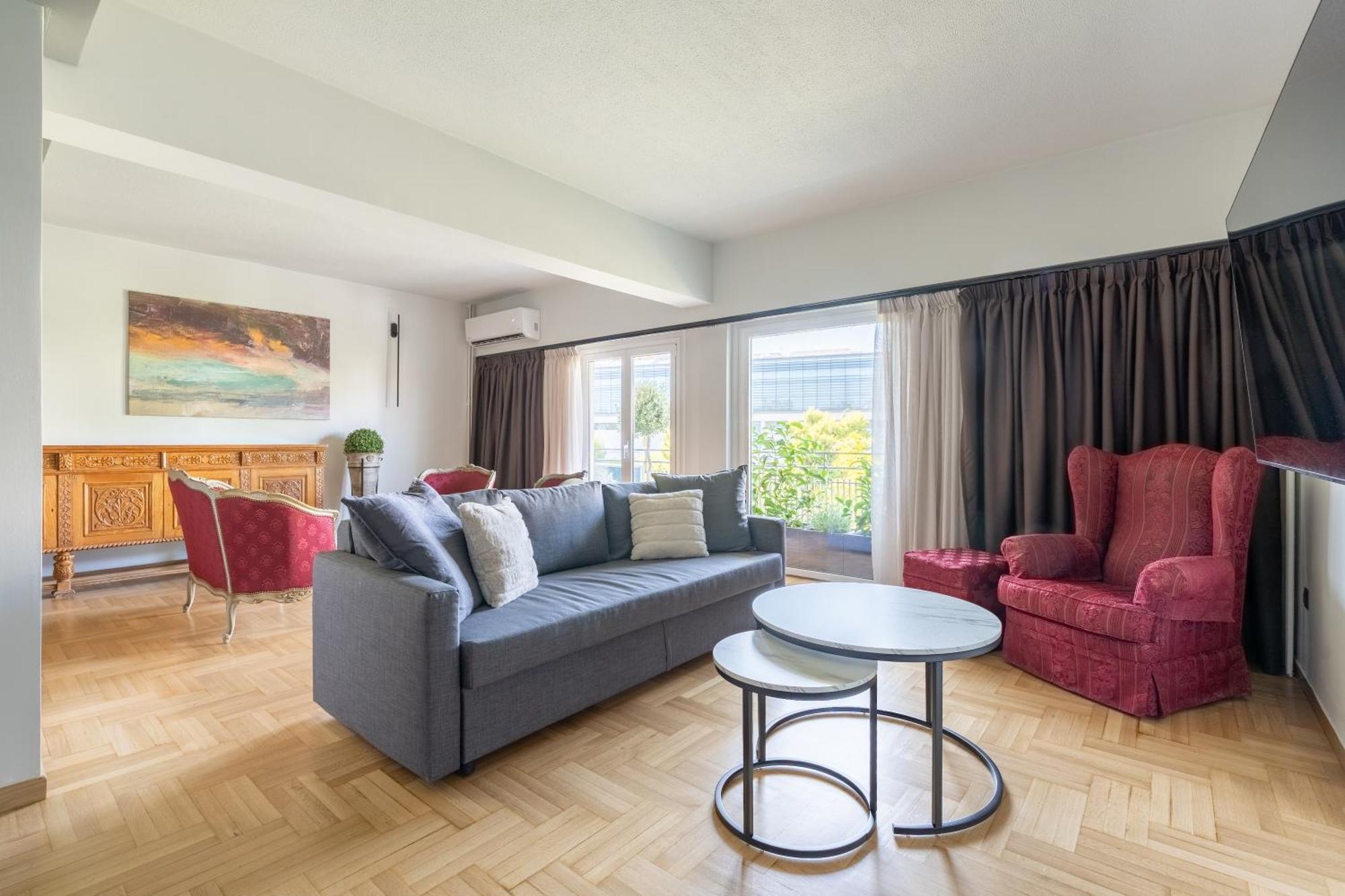 Athena Blue Lux Apartments 2Br 2Ba With City Skyline View, Near Kolonaki Athens Exterior photo